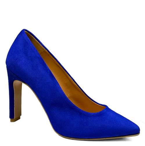 Chabrowe zamszowe skórzane szpilki   Baldaccini 20205-49