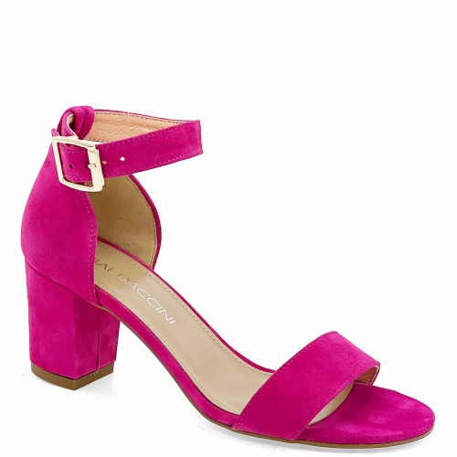 Różowe klasyczne sandały na klocku Baldaccini 107600-57